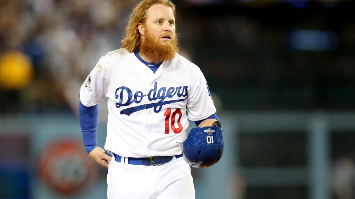 Dodgers' Justin Turner criticizes Rob Manfred for comments - Los 